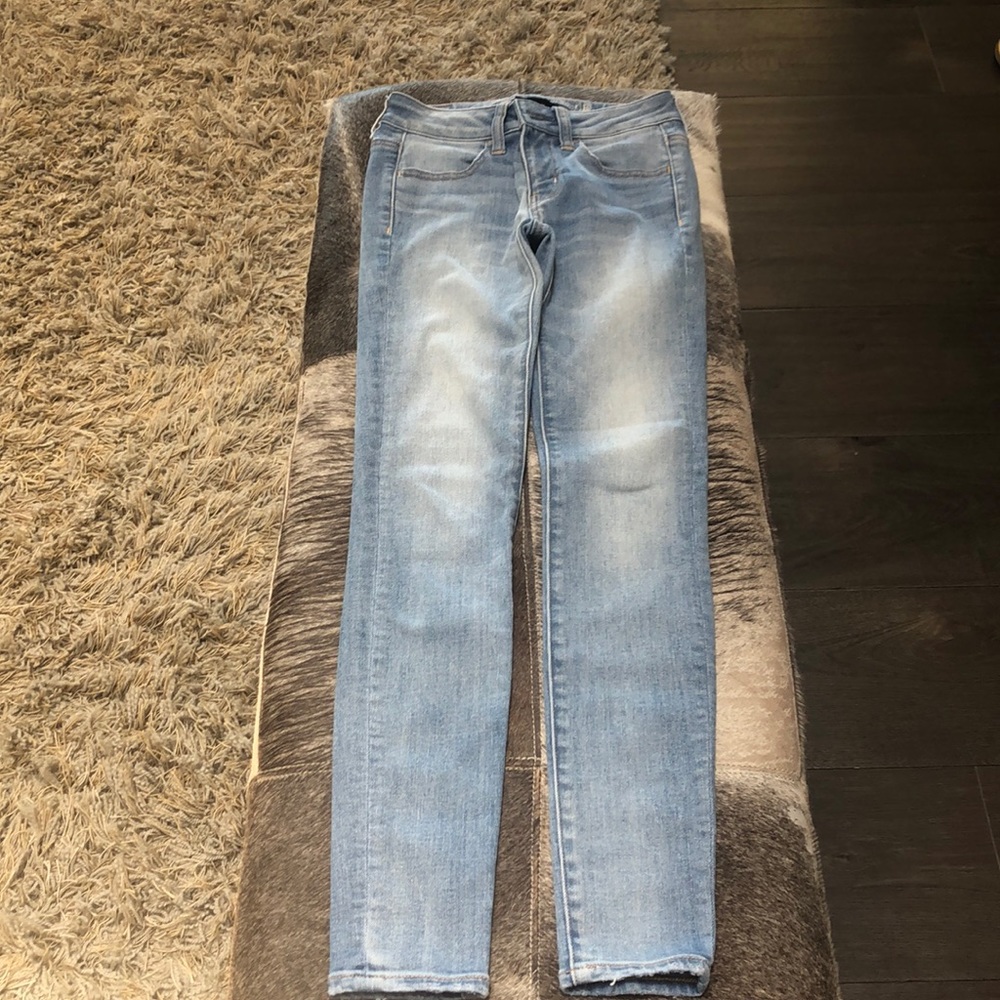 American eagle jeggings double zero